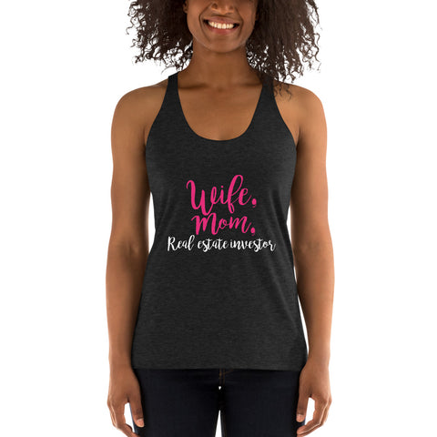 Wife, Mom, Real Estate Investor comfortable tank