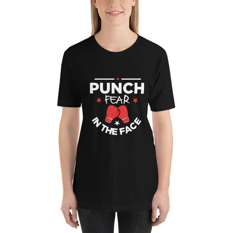 Punch Fear In the Face Short-Sleeve Ladies T-Shirt